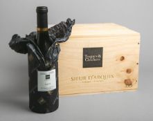 7 Flaschen Wein "Sieur d'Arques - Toques u. Clochers", Chardonnay, Limoux, Frankreich, Jahrgang 2017