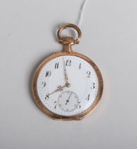 Taschenuhr 585 RG (um 1900)