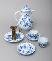 6-teiliges Konvolut von Geschirrteilen (Meissen)