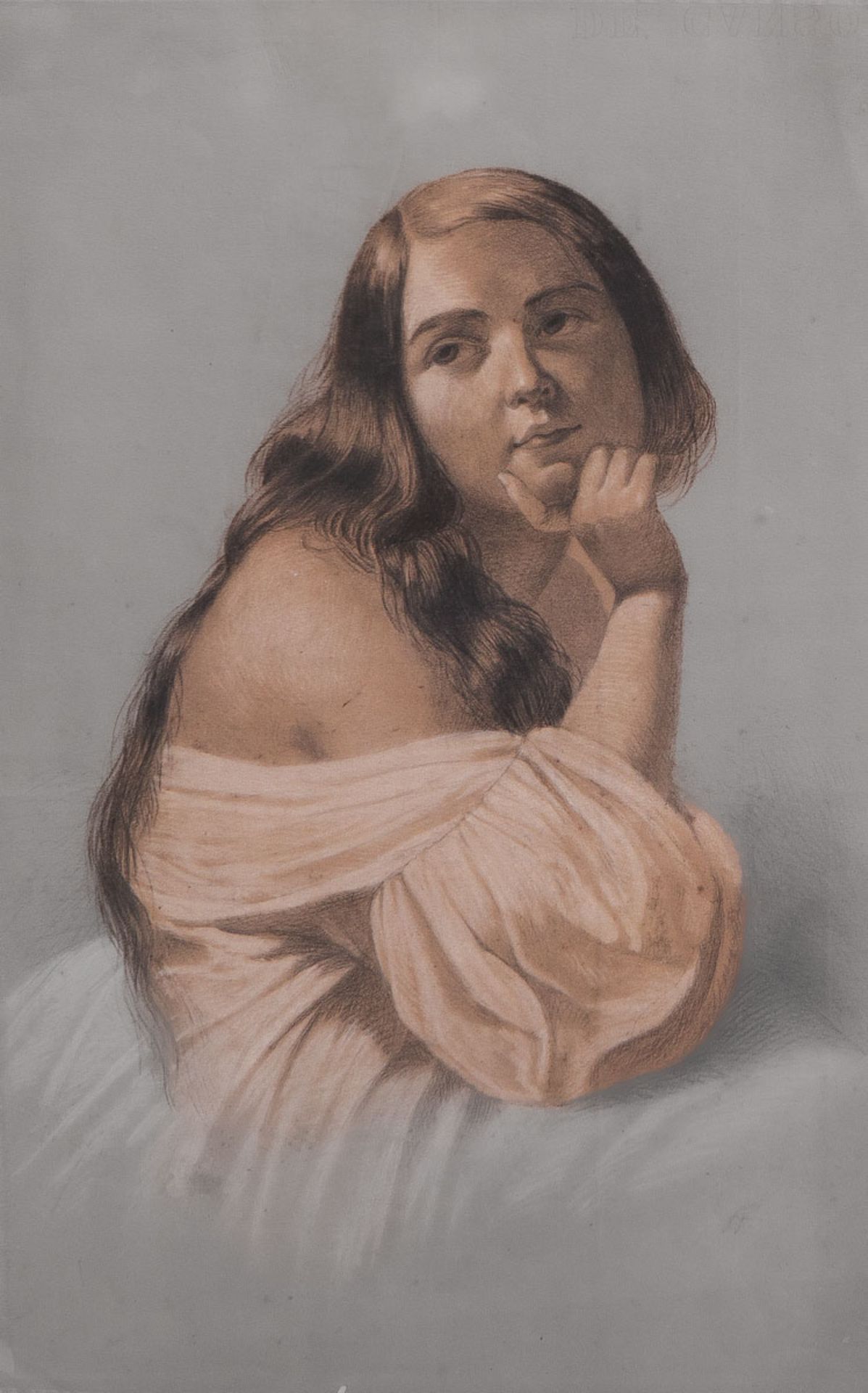 Feuerbach, Anselm (1829 - 1880) zugeschrieben, Darstellung einer jungen Dame