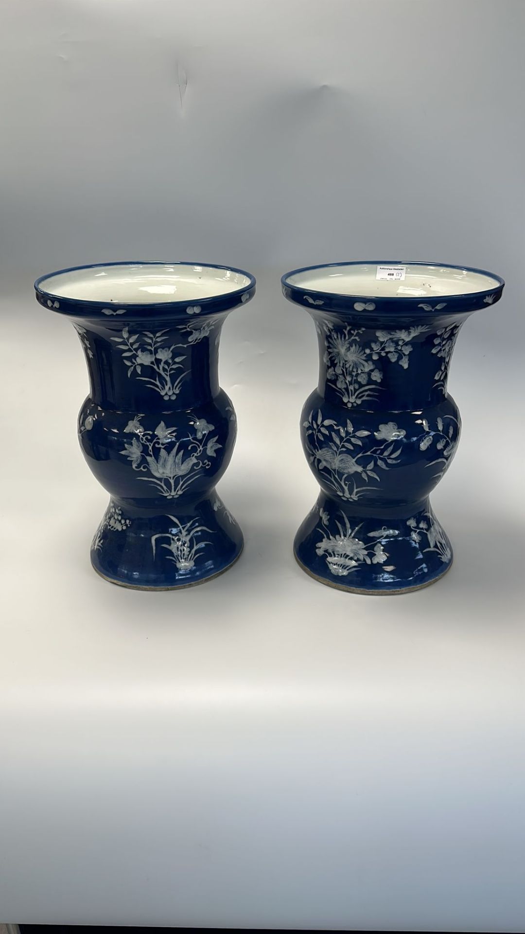 Vasenpaar (China, wohl 19. Jh.) - Bild 2 aus 9