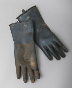 Paar Handschuhe zur Brandbekämpfung (Drittes Reich)