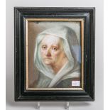 Mengs, Anton Rafael (1728 - 1779), Portrait einer älteren Frau