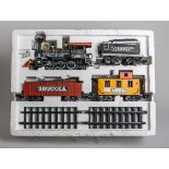 Eisenbahnzug, New Bright 1986 RedWood Timberwolf