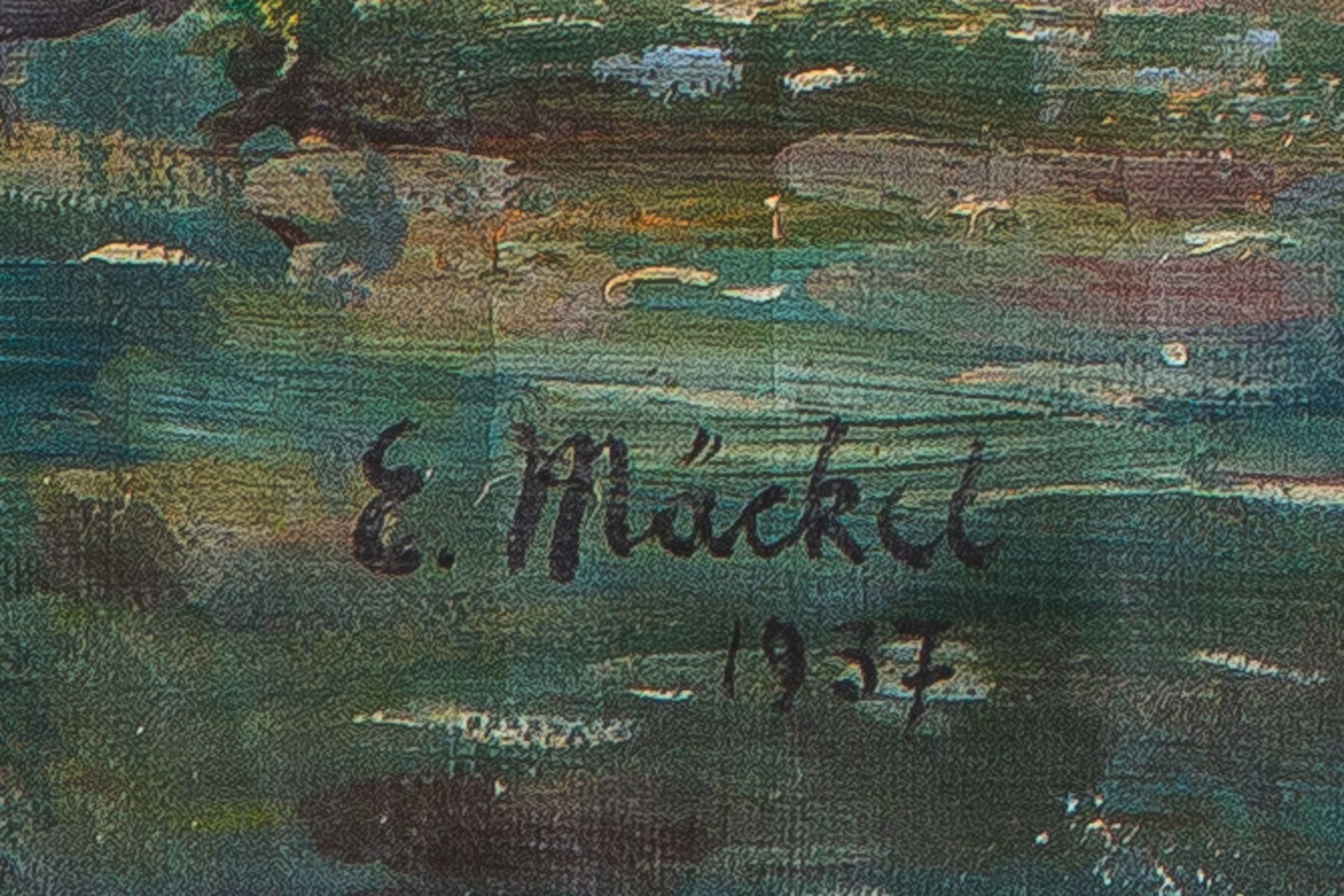 Mäckel, Elfriede (1907 - 1993), Canale Grande in Venedig (1937) - Image 2 of 2