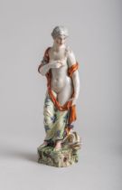 Porzellanfigur "Venus mit Delfin" (Ludwigsburg, 19. Jh.)