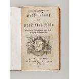 Johann Georg Fleischer, Ffm 1783, Historisch geographische beschreibung d. Erzstiftes Köln.