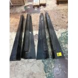 Set of commercial oven legs