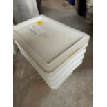 Cambro food storage container with lids 12x18x6