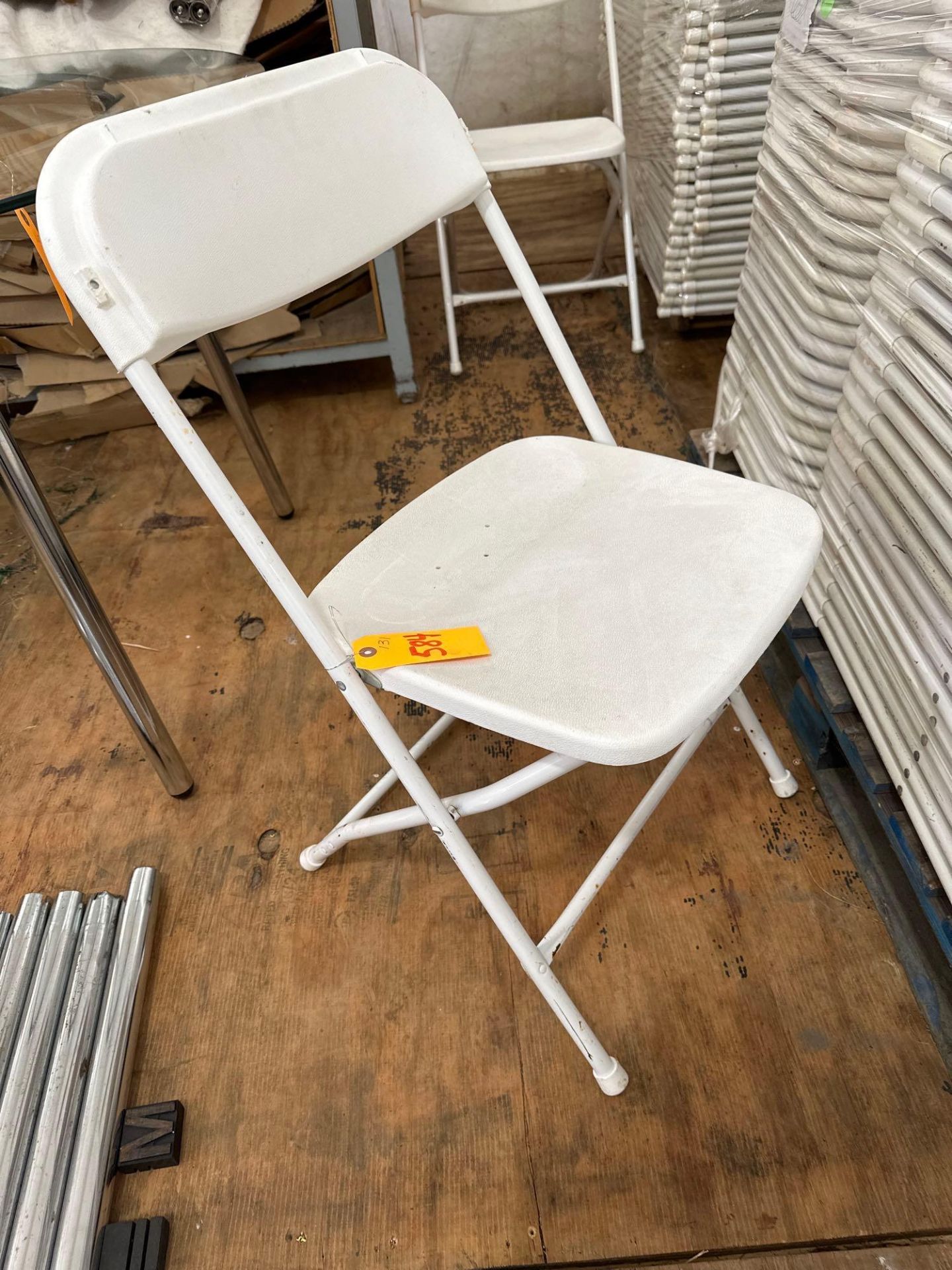 White Folding Chair