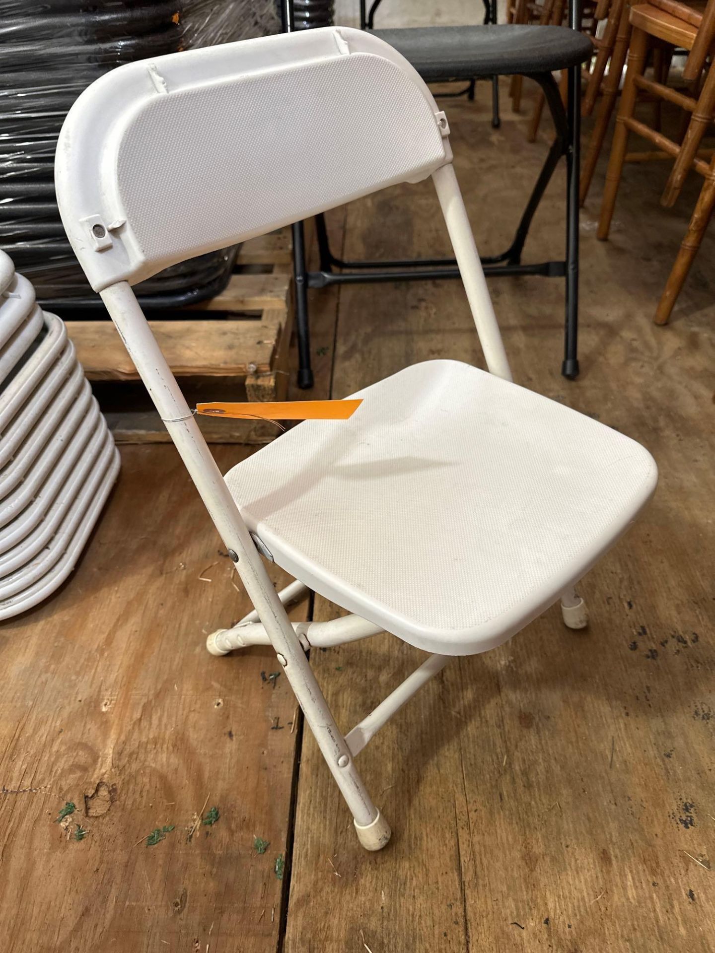 White Child Folding Chair