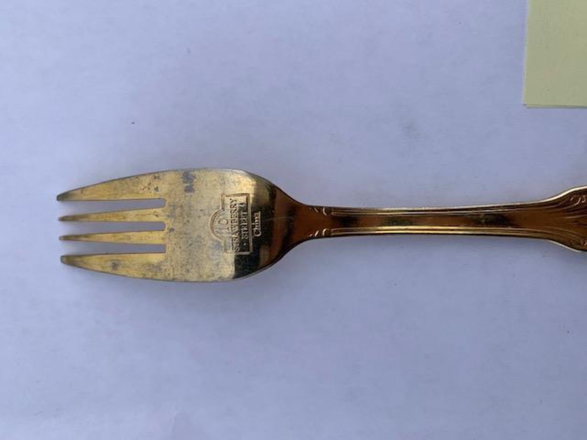 Crown Royal Gold Salad Fork - Image 2 of 2