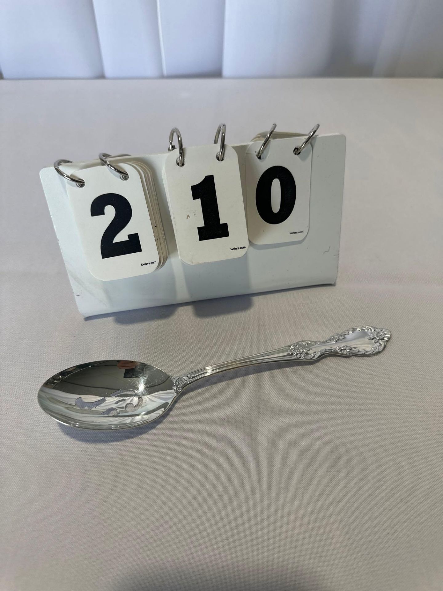 Polished Stainless Steel Slotted Spoons