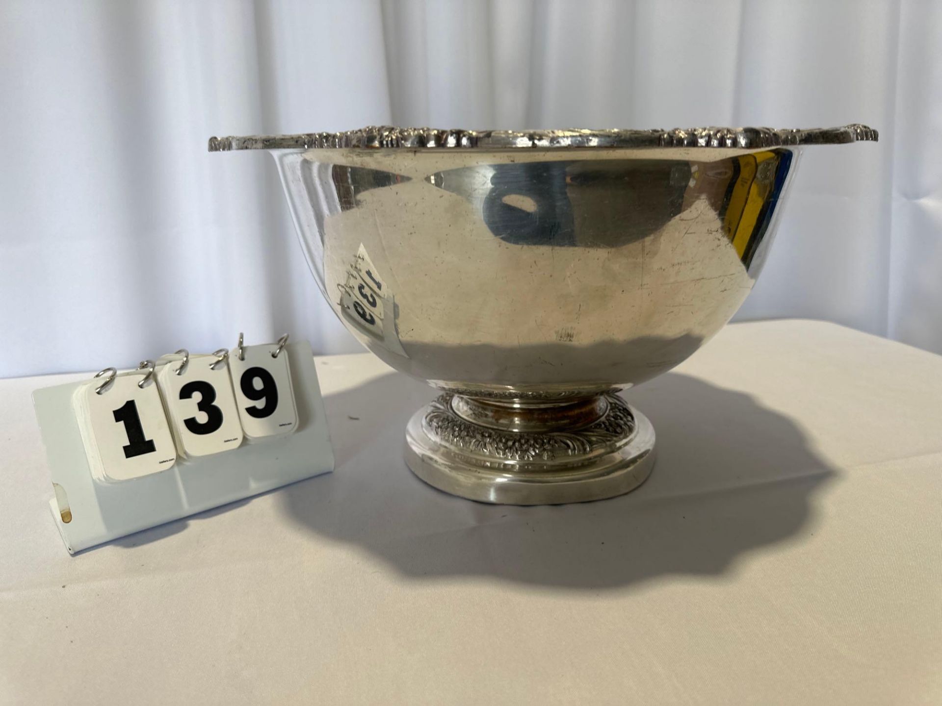 Silver Plated Punch Bowl