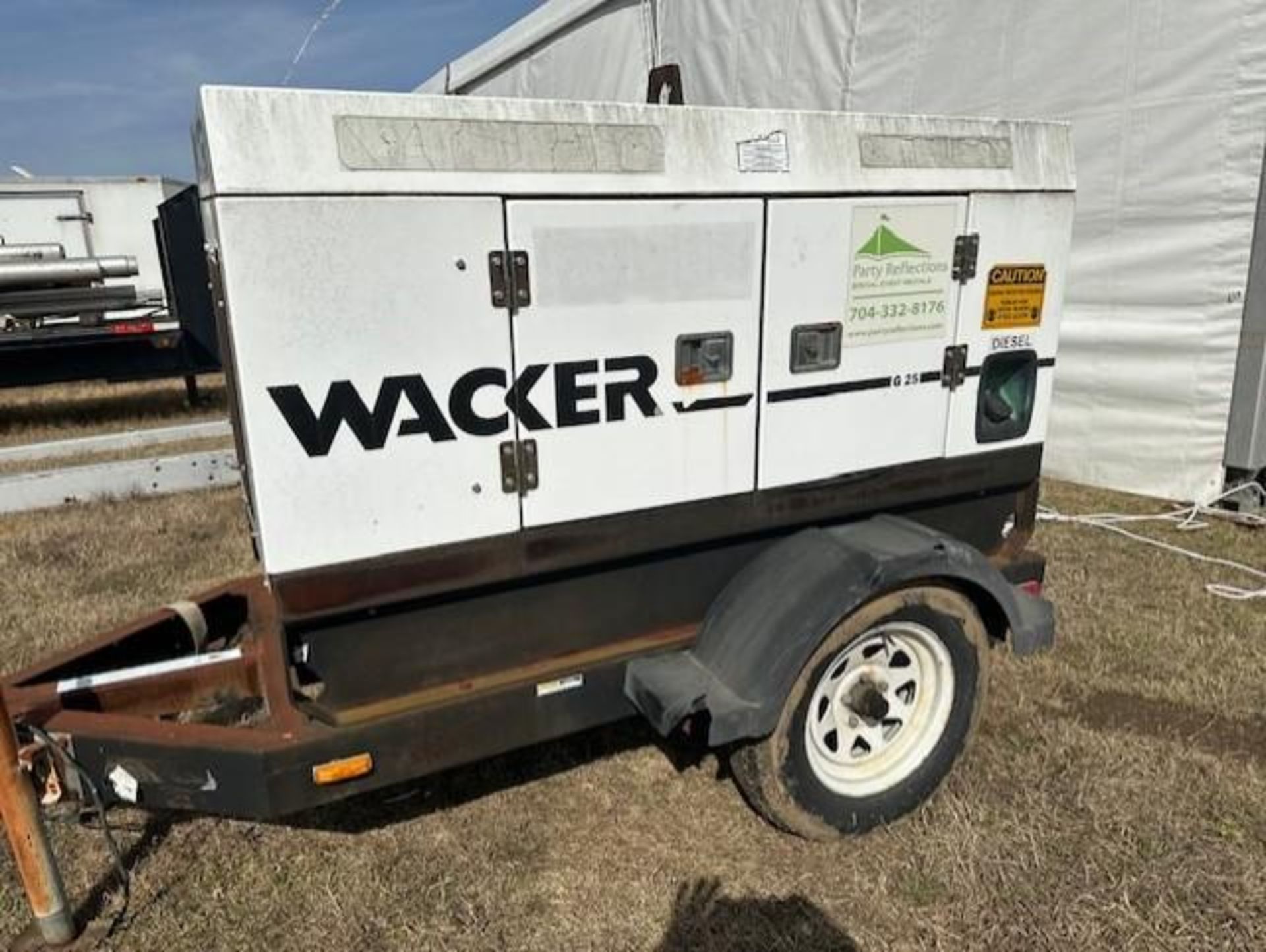 Generator Wacker Model 009368 G25