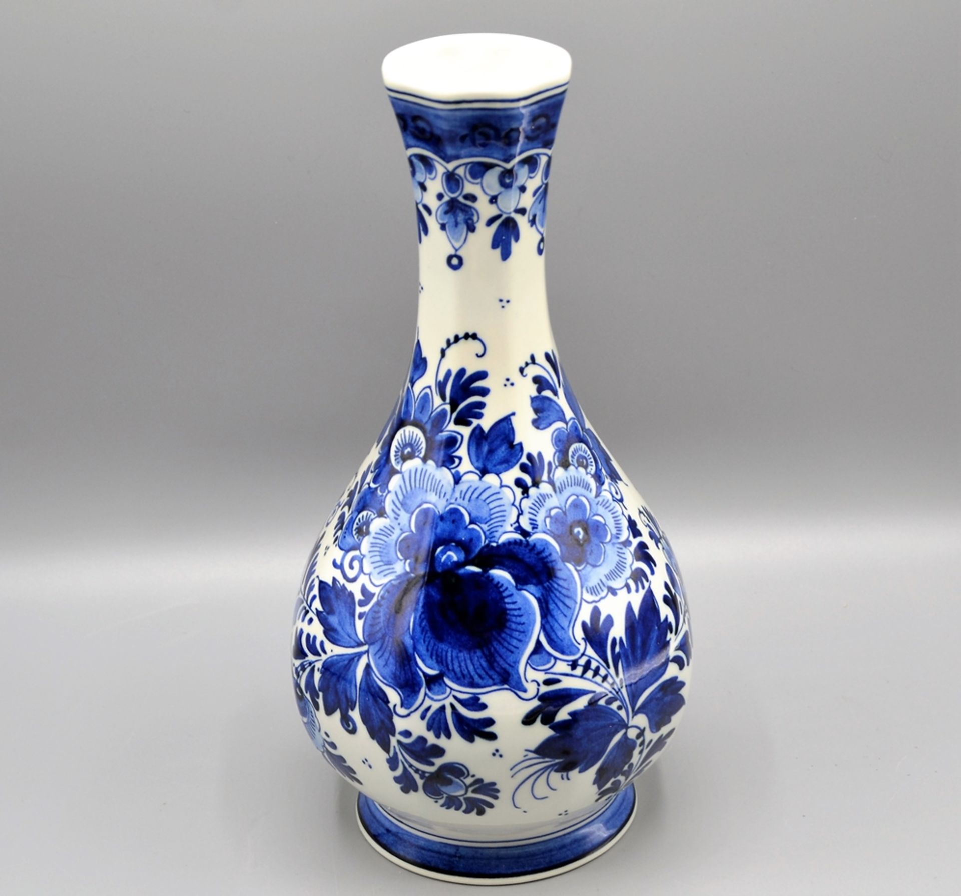 Delfter Keramik Vase Teller Konvolut - Bild 2 aus 3