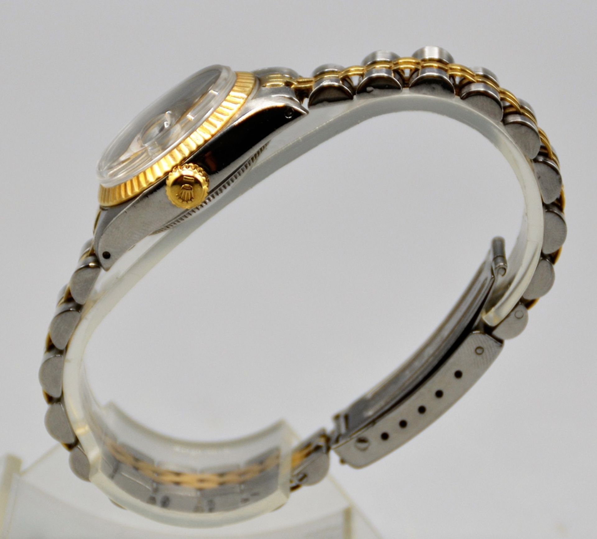 Rolex Oyster Perpetual Datejust Stahl / Gold / Diamanten mit Box und Papieren ( Garantiekarte ), Re - Bild 5 aus 9