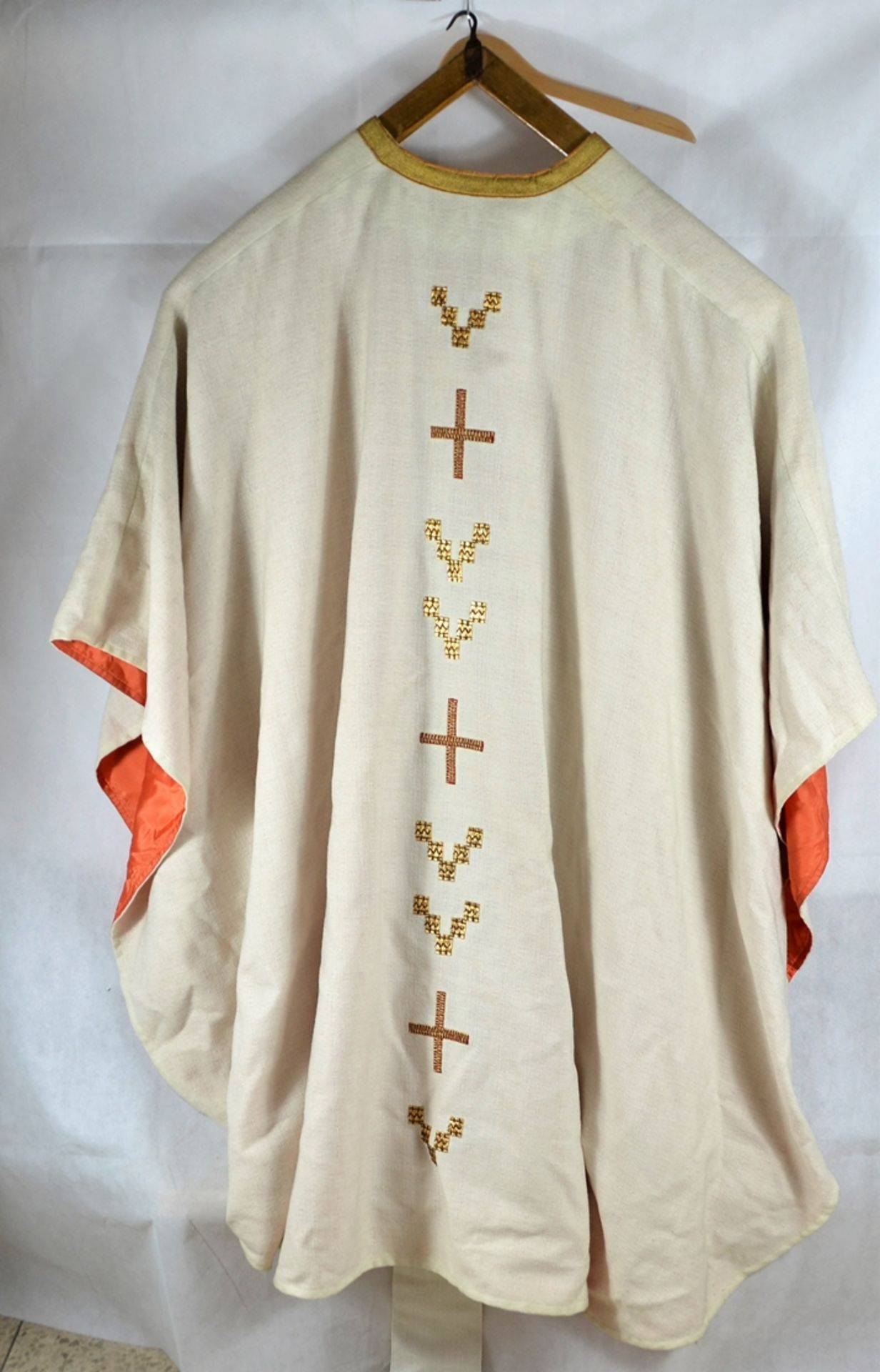 Messgewänder Kasel tlw. mit Stolen liturgische Kleidung Konvolut 5 St. - Bild 5 aus 5