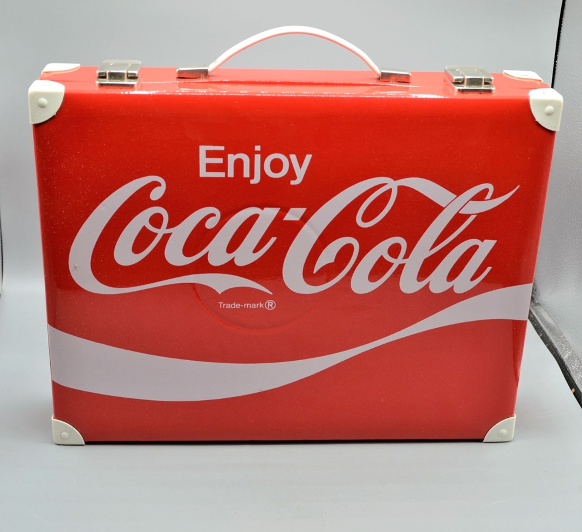 Coca Cola Koffer ca. 41 x 32 x 9 cm - Image 2 of 3