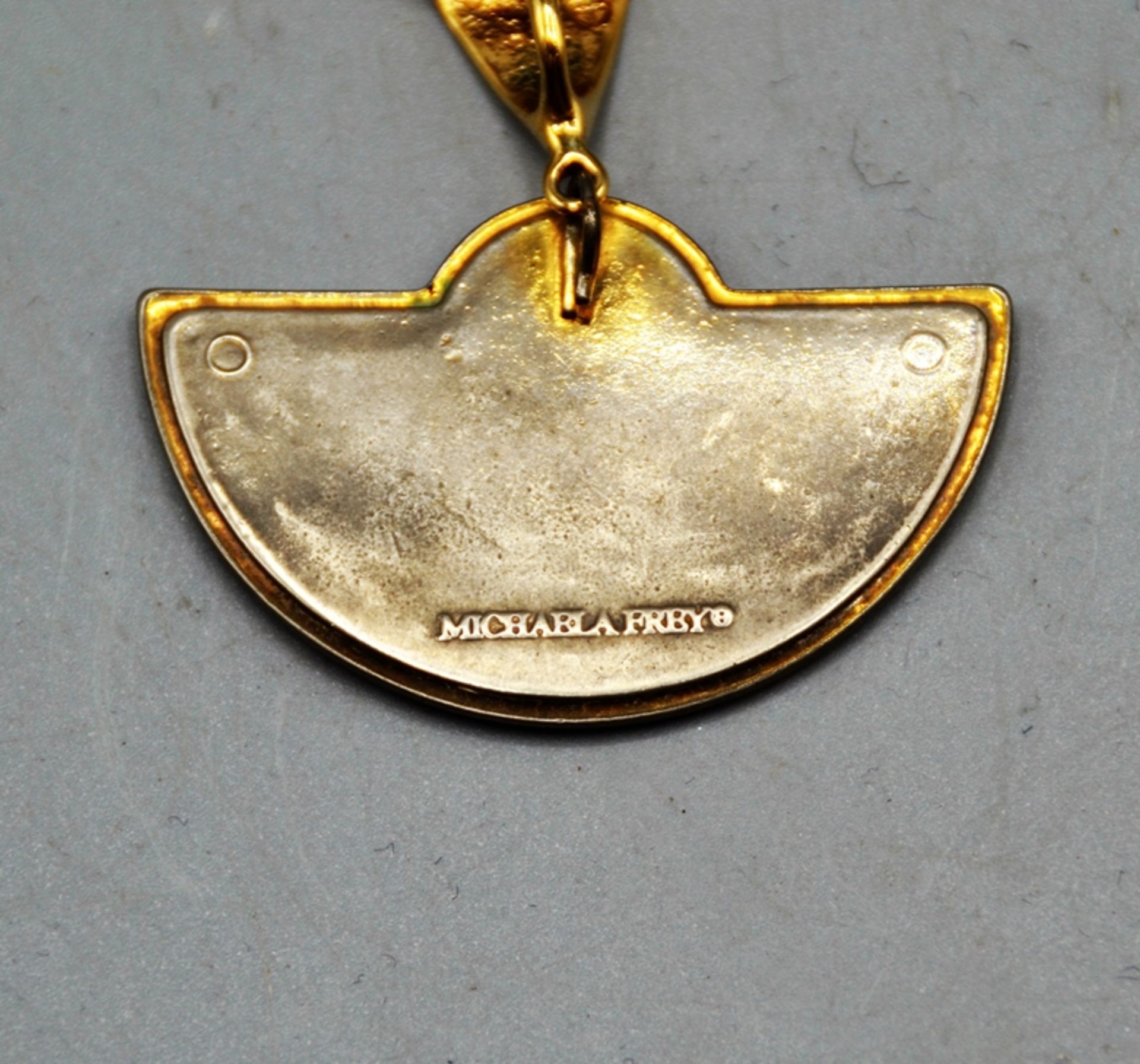 Michaela Frey Emaille Schmuck Konvolut 5-teilig - Image 5 of 5