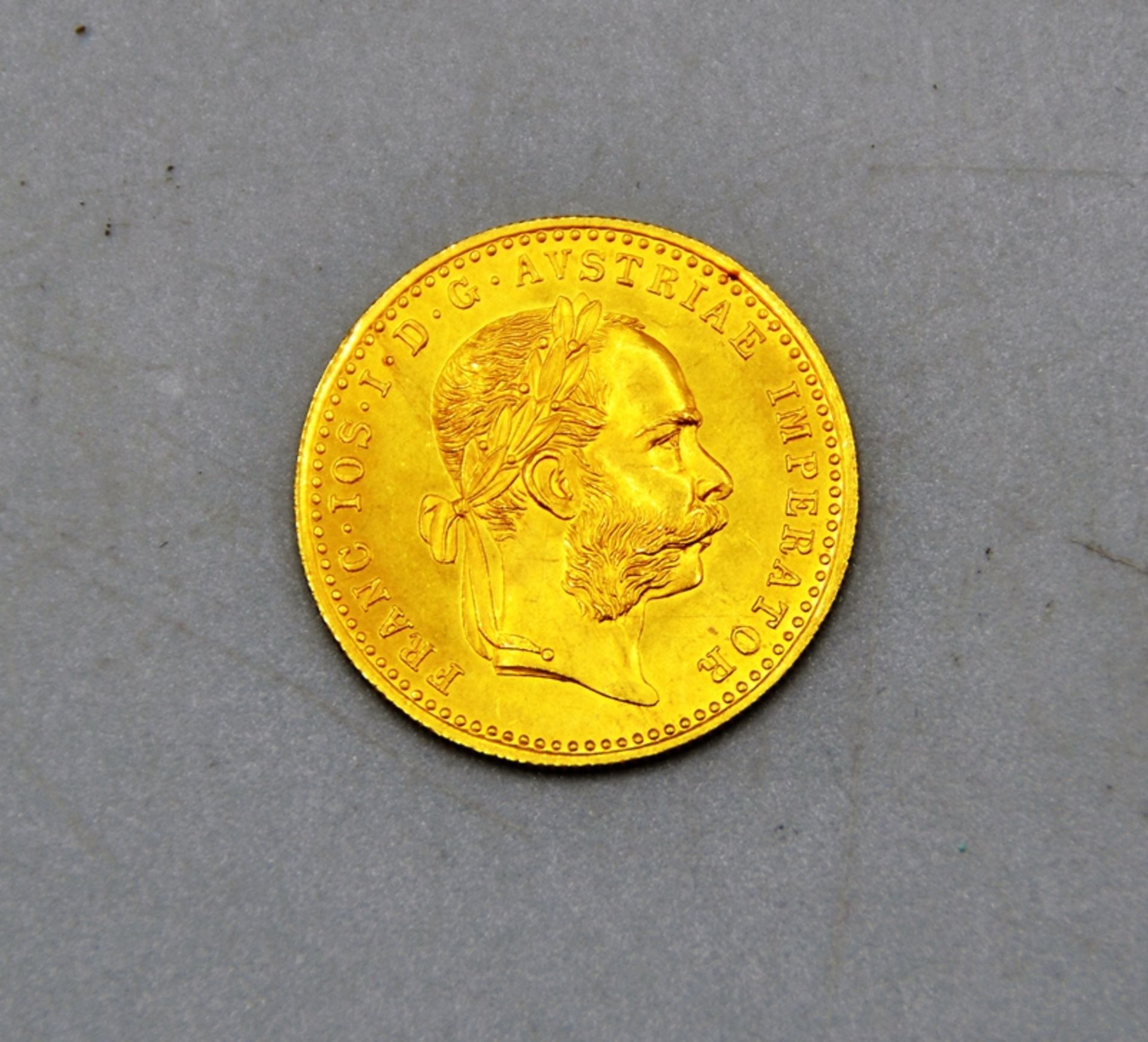 1 Dukat 1915 Goldmünze Österreich