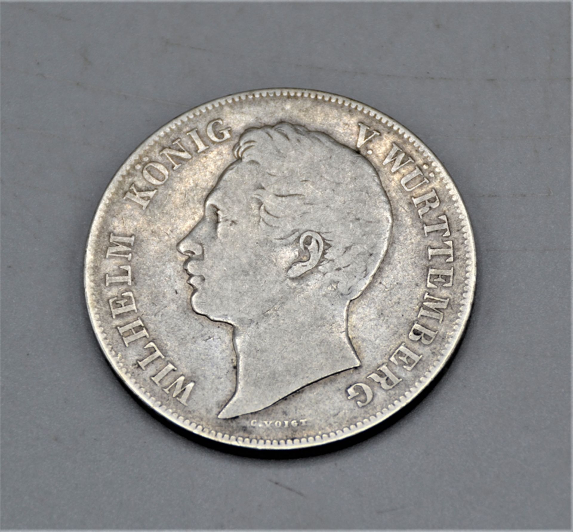 2 Gulden 1848 Wilhelm I Württemberg