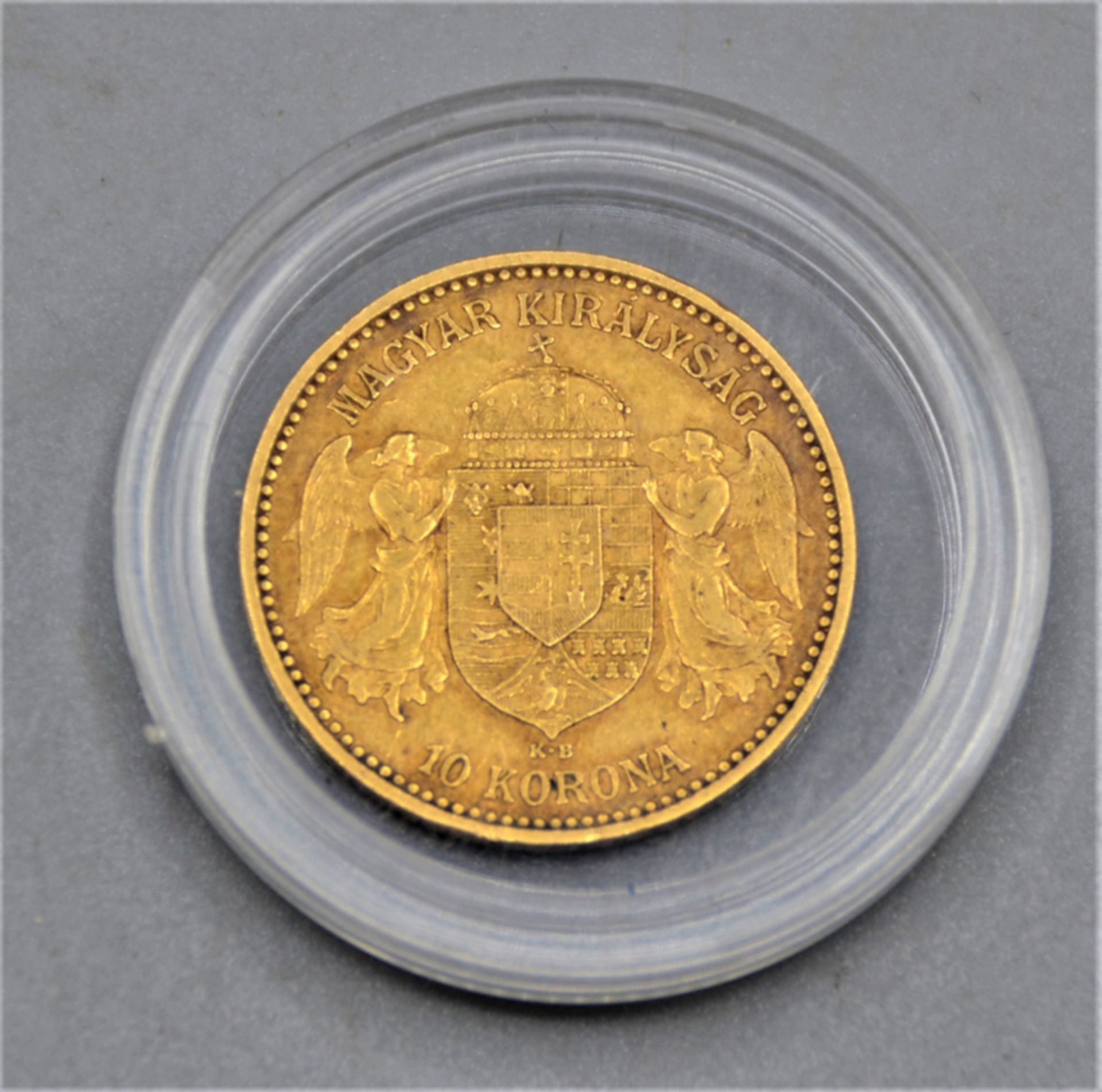 10 Korona 1892 Franz Joseph I. Goldmünze - Image 2 of 2