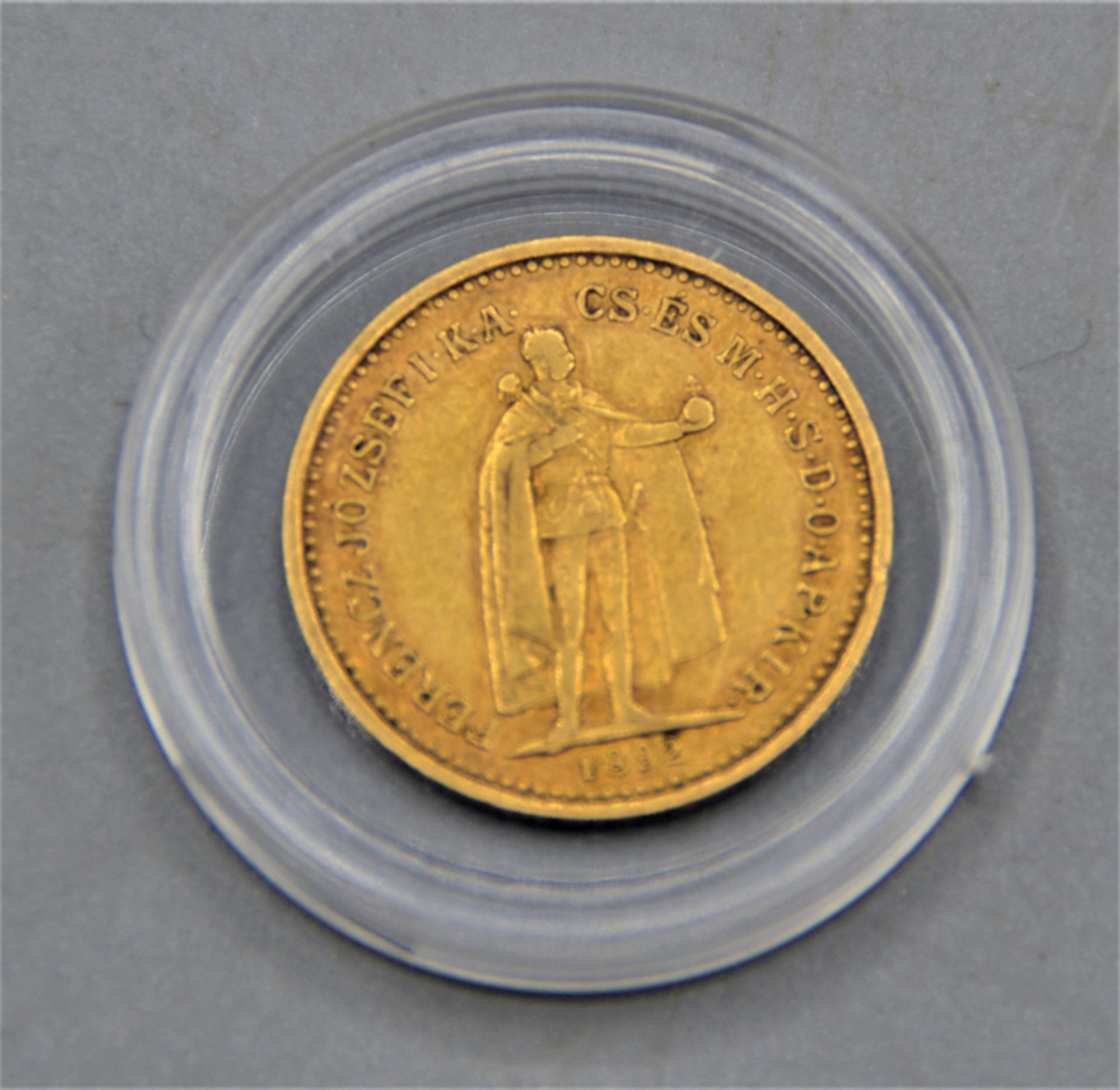 10 Korona 1892 Franz Joseph I. Goldmünze