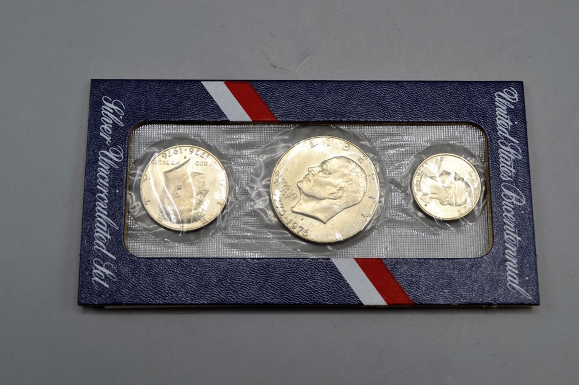United States Bicentennial Silver Uncirculated Set 1776-1976 - Bild 2 aus 2