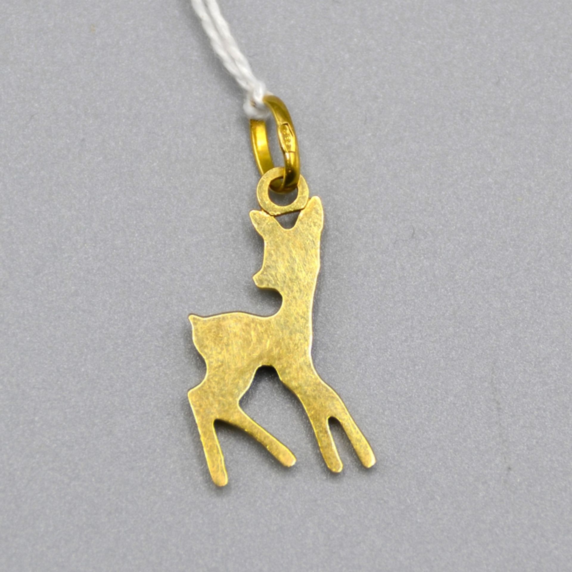Bambi Rehlein Anhänger 585 Gold, ca. 2,3 cm, 2,3 g - Image 2 of 2