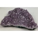 A LARGE AMETHYST CLUSTER, Brazil 28cm at widest point Provenance: UK private collection