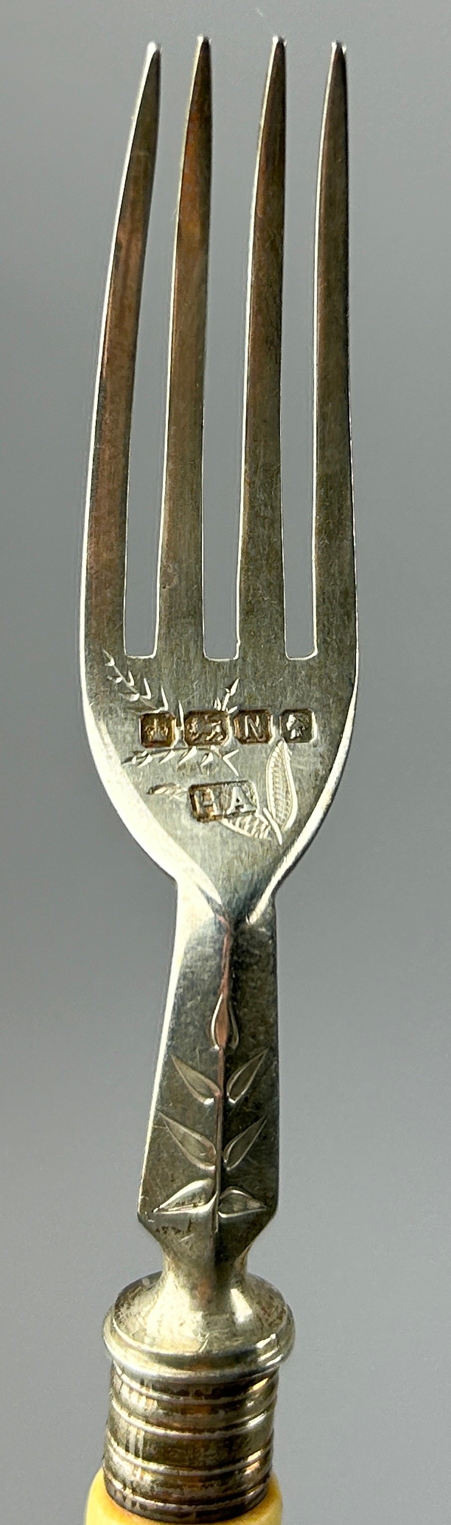 SILVER CUTLERY SETS OF KNIVES AND FORKS, to include marks for William Hutton and Son's Sheffield ( - Image 2 of 7