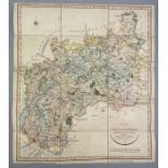 JOHN CARY (1754-1835) A NEW MAP OF GLOUCESTERSHIRE 1819,