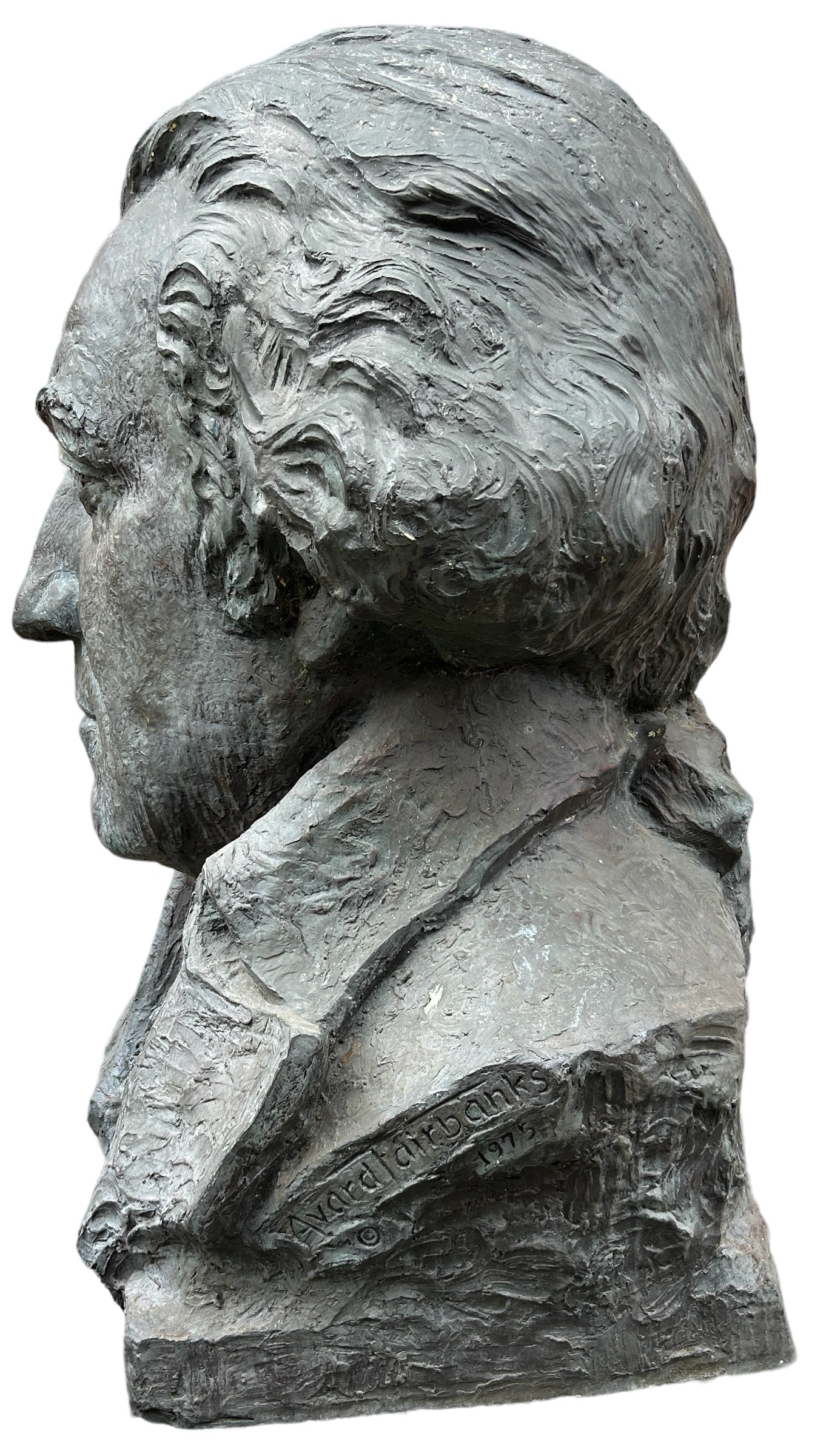 AVARD TENNYSON FAIRBANKS (1897-1987) ‘GEORGE WASHINGTON’ A Monumental Bronze Bust of America’s First - Image 9 of 10