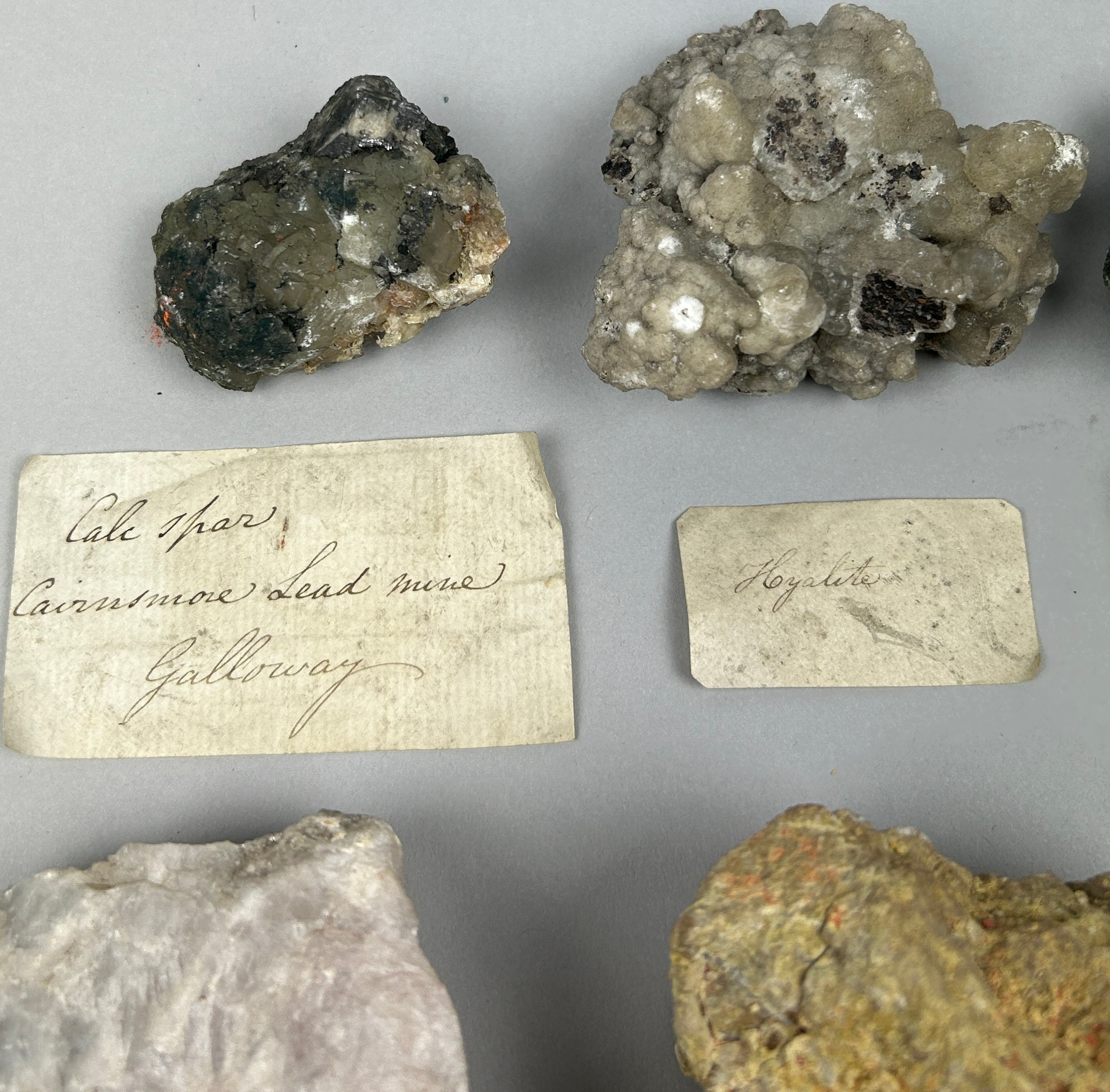 A RARE CABINET COLLECTION OF MINERALS CIRCA 1810-1860, including labels for some very important - Image 8 of 30