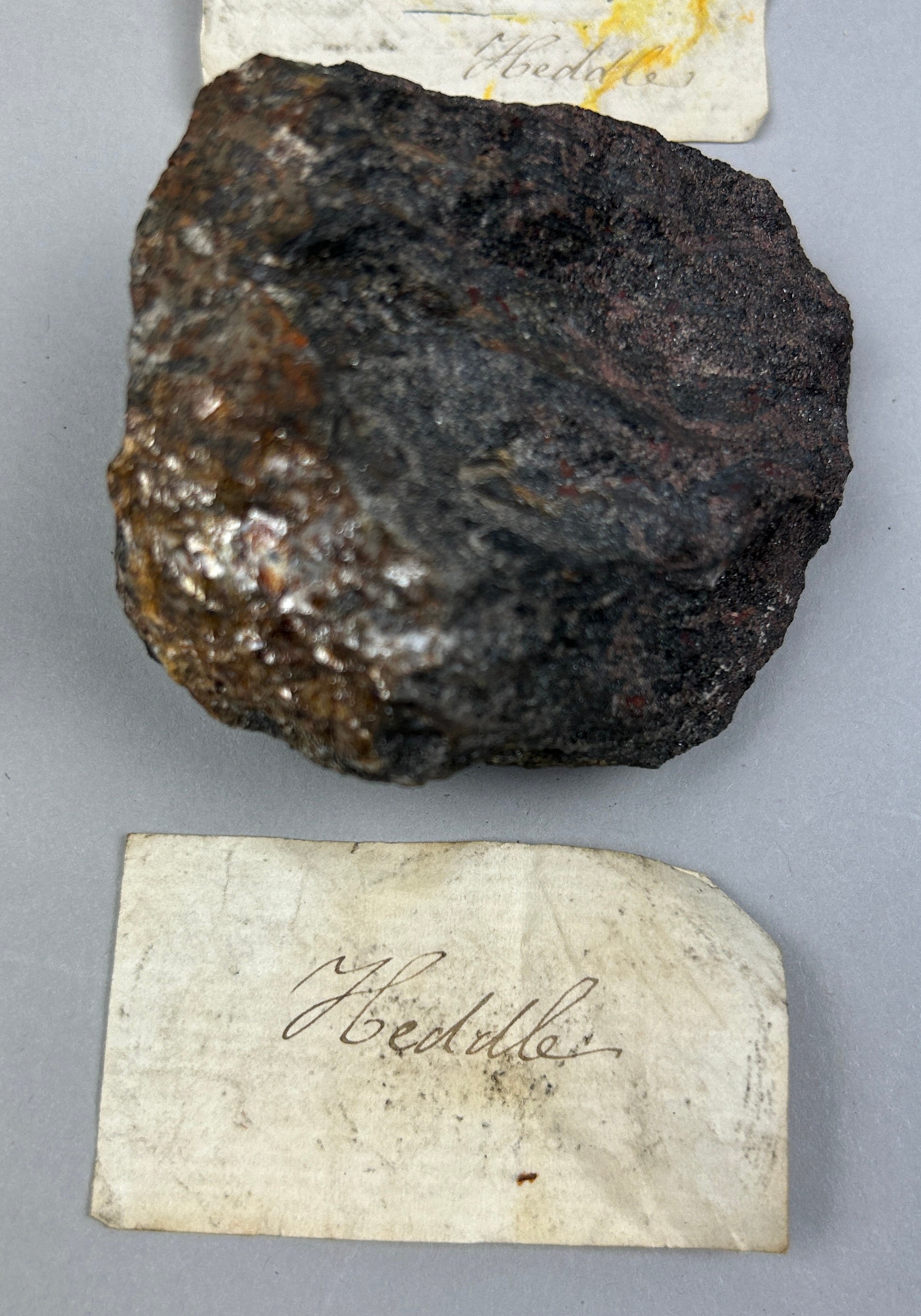 A RARE CABINET COLLECTION OF MINERALS CIRCA 1810-1860, including labels for some very important - Image 11 of 30
