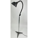 A FRENCH INDUSTRIAL STANDING FLOOR LAMP 145cm in height
