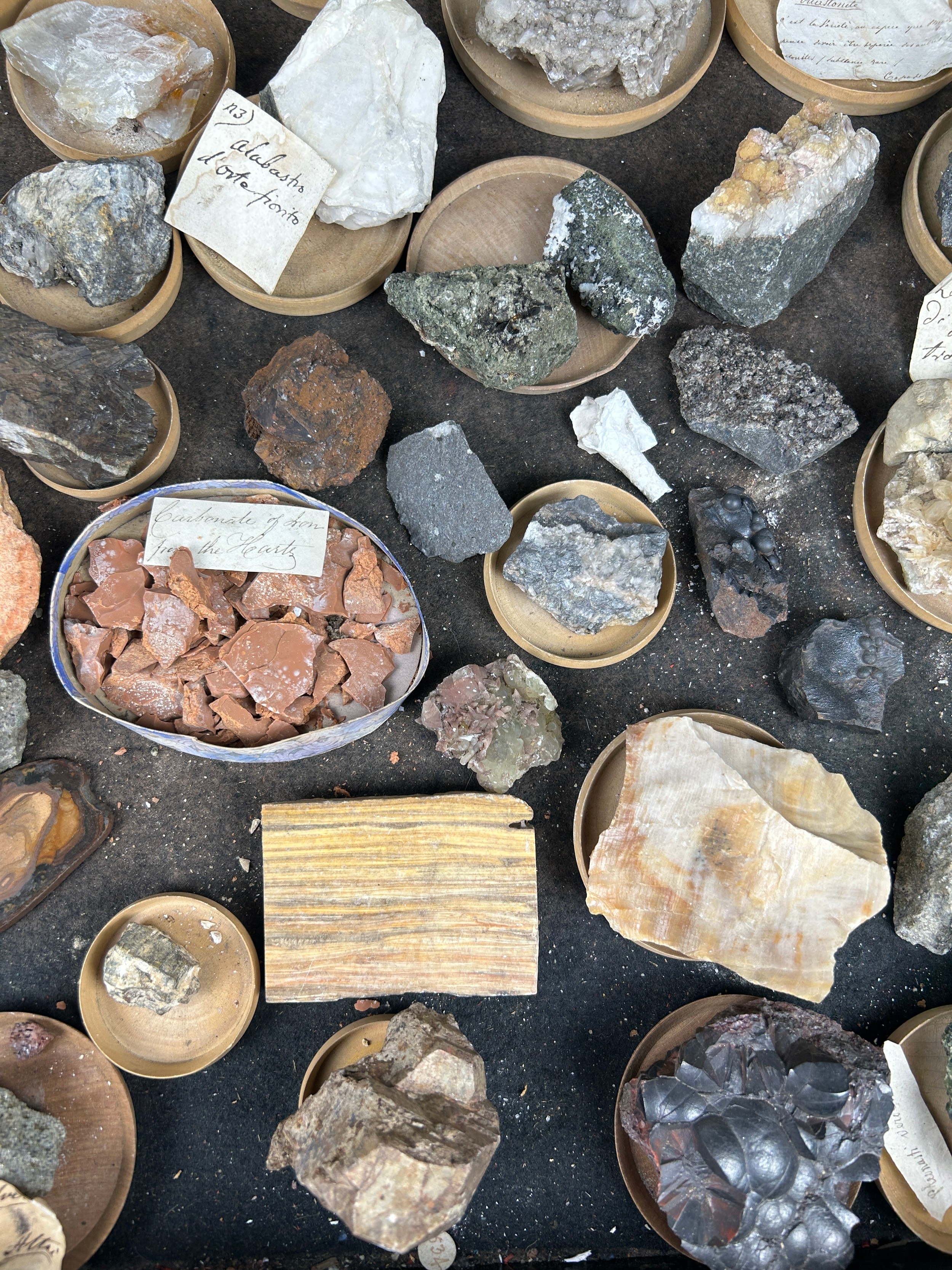 A RARE CABINET COLLECTION OF MINERALS CIRCA 1810-1860, including minerals probably collected by - Image 22 of 33