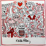 AFTER KEITH HARING (1958-1990) 'Untitled' 1983. printed in Italy, published and distributed by