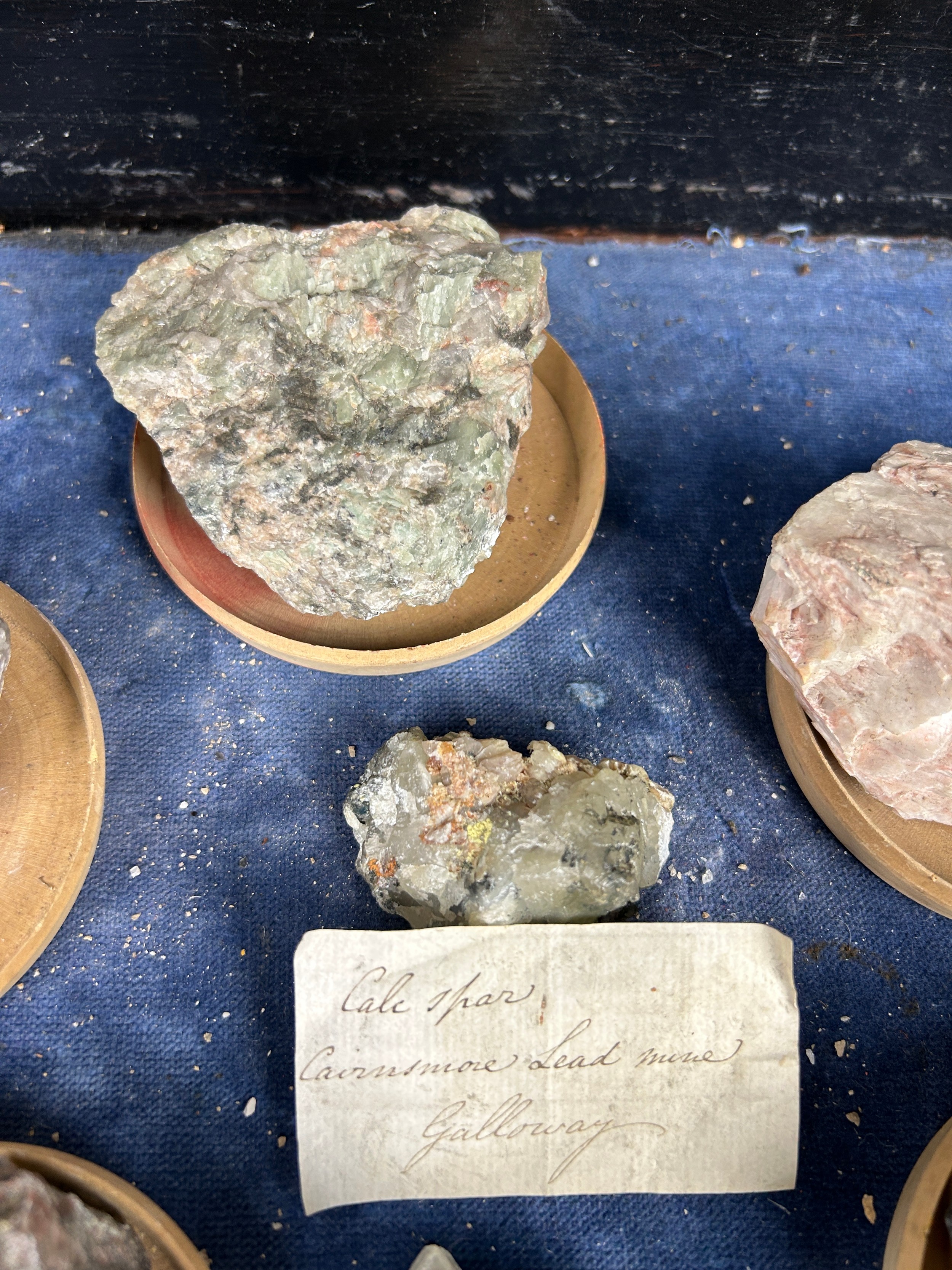A RARE CABINET COLLECTION OF MINERALS CIRCA 1810-1860, including labels for some very important - Image 28 of 30
