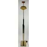 AN ATTRIBUTED TO WILLY RIZZO SKYSCRAPER FLOOR STANDING LAMP 162cm in height Good condition, a few