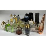 A COLLECTION OF PARTIALLY USED DESIGNER PERFUME BOTTLES, to include Gucci, Burberry, Issey Miyake