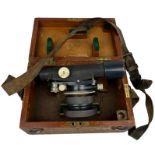 A 20TH CENTURY CASED THEODOLITE BY STANLEY OF LONDON