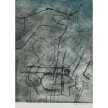 FRED SCHIMMEL (SOUTH AFRICAN 1928-2009), etching on paper, signed and framed **Please note that this