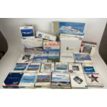 A COLLECTION OF BOXED MODEL PLANES, to include Herpa, Dragon Wings, Fed Ex, Aeroclassics and more
