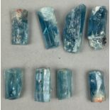 A COLLECTION OF AQUAMARINE, From the Than-Hoa province in Vietnam