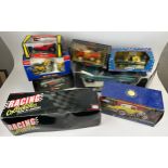 A COLLECTION OF TOY CARS TO INCLUDE FRANKLIN MINT AND BURAGO (8)