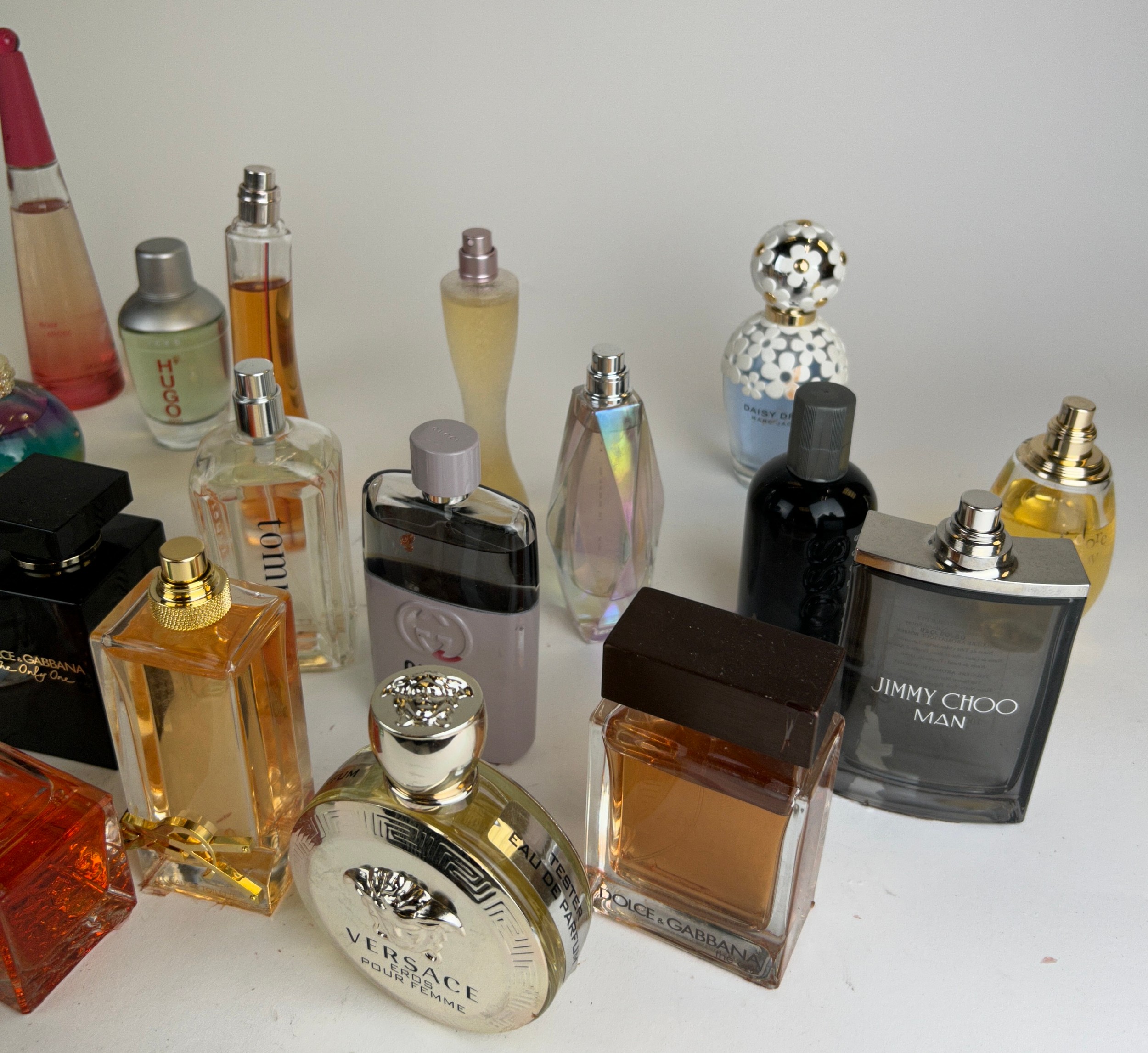 A COLLECTION OF PARTIALLY USED DESIGNER PERFUME BOTTLES, to include Christian Dior and Jimmy Choo ( - Image 5 of 5