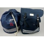 A JEAN PAUL GAULTIER JEANS BUCKET BAG AND RUCKSACK (2) Rucksack 45cm x 40cm Bucket bag 40cm x 40cm