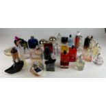 A COLLECTION OF PARTIALLY USED DESIGNER PERFUME BOTTLES, to include Giorgio Armani and more (Qty)